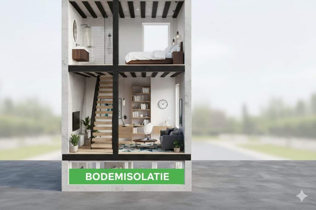 Bodemisolatie in de kruipruimte